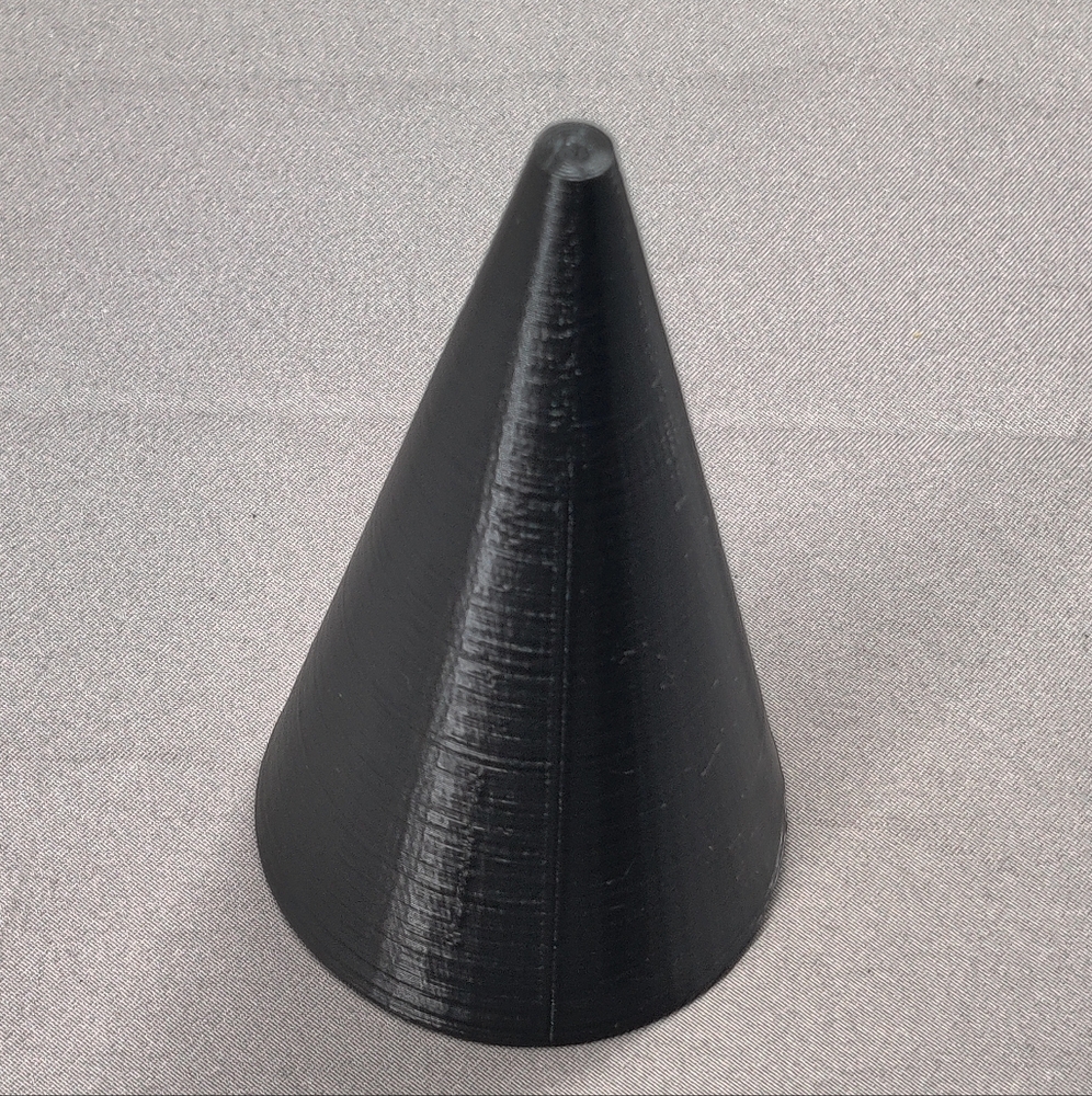 💍 Large 3D Printed Ring Cone Display - USA Made 💍